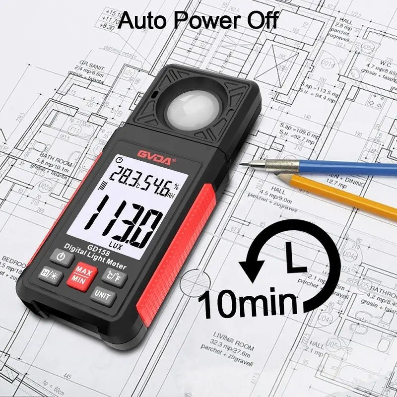 Load image into Gallery viewer, GVDA GD158 Digital Lux Light Meter – (Image 3, imp) – GVDA AMPANOVA
