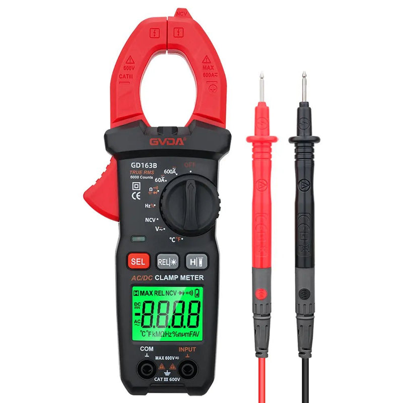 Load image into Gallery viewer, GVDA GD163 Multimeter with Digital Clamp Meter – (Image 1, imp) – GVDA AMPANOVA
