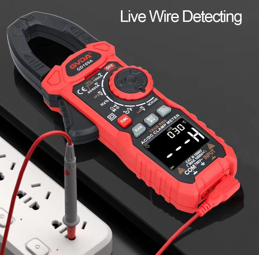 GVDA GD169A Digital Clamp Meter 1000V 1000A VA Color LCD – (Image 6, imp) – GVDA AMPANOVA