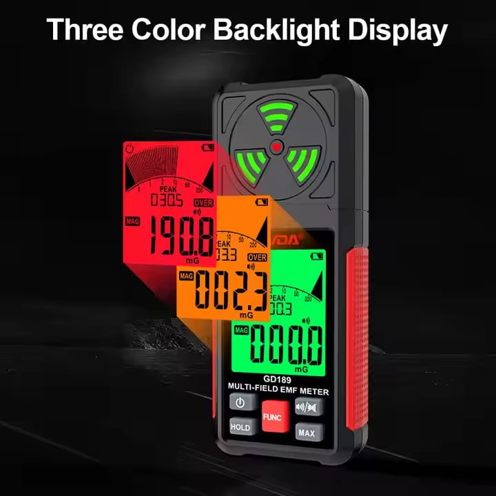 Load image into Gallery viewer, GVDA GD189 Electromagnetic Field Radiation Meter – (Image 4, imp) – GVDA AMPANOVA
