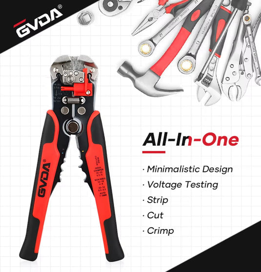 GVDA GD306, GD306A Automatic Wire Stripper with Non Voltage Detector – (Image 3, imp) – GVDA AMPANOVA