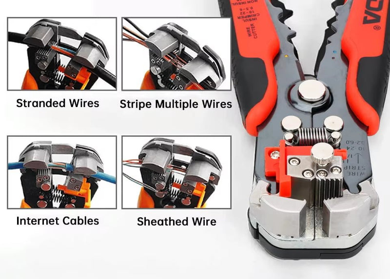 Load image into Gallery viewer, GVDA GD306, GD306A Automatic Wire Stripper with Non Voltage Detector – (Image 10, imp) – GVDA AMPANOVA
