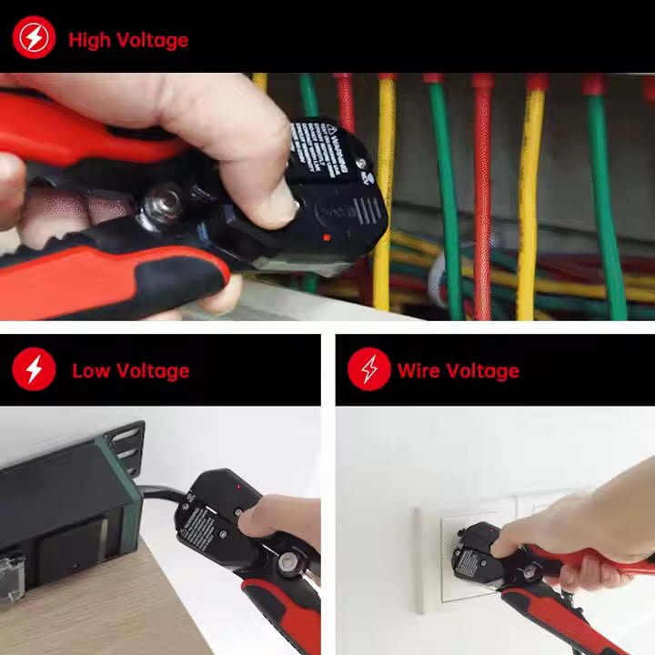 Load image into Gallery viewer, GVDA GD306, GD306A Automatic Wire Stripper with Non Voltage Detector – (Image 14, imp) – GVDA AMPANOVA

