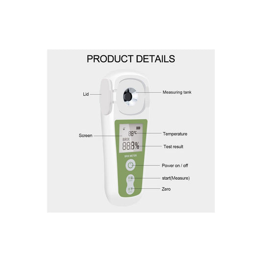 GVDA GD316 Refractometer Sugar Brix Meter – Refractometer (Image 4, ) – GVDA AMPANOVA