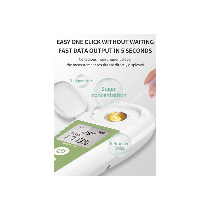 Load image into Gallery viewer, GVDA GD316 Refractometer Sugar Brix Meter – Refractometer (Image 5, ) – GVDA AMPANOVA
