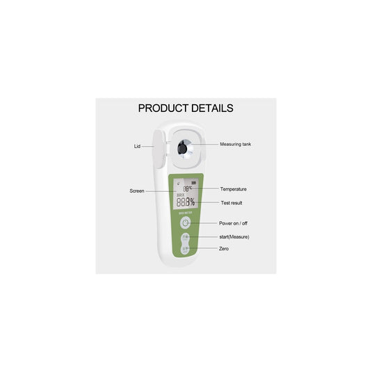 GVDA GD317 Refractometer Sugar Brix Meter – Refractometer (Image 3, ) – GVDA AMPANOVA