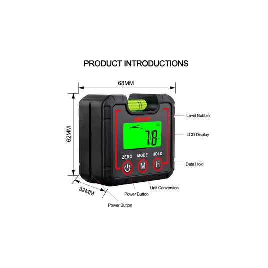 GVDA GD450M 360 Degree Digital Angle Gauge with Magnetic Base – Angle Gauge (Image 8, imp) – GVDA AMPANOVA
