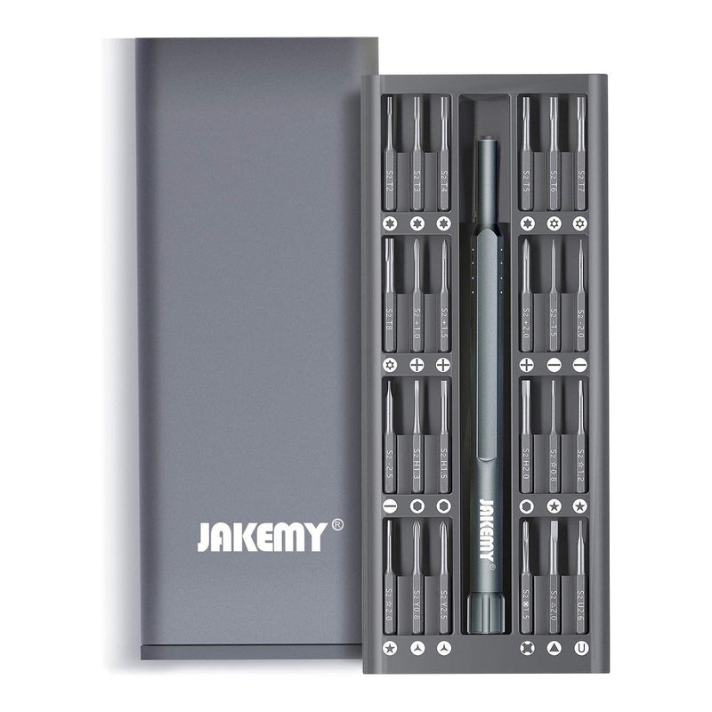 Load image into Gallery viewer, Jakemy JM-8168 Precision Mini Magnetic Screwdriver 25 In 1 Set – Tool Kit (Image 2, screwdriver) – Jakemy AMPANOVA
