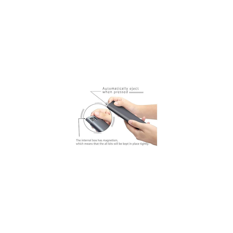 Load image into Gallery viewer, Jakemy JM-8168 Precision Mini Magnetic Screwdriver 25 In 1 Set – Tool Kit (Image 10, screwdriver) – Jakemy AMPANOVA
