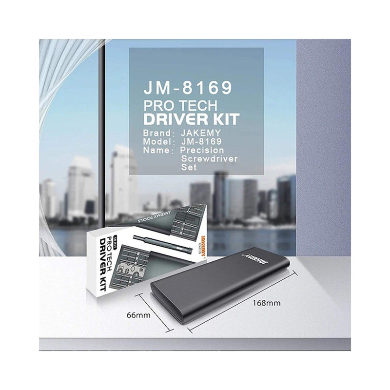 Load image into Gallery viewer, Jakemy JM-8169 Pro Tech Magnetic Precision Screwdriver 49 in 1 Set – Tool Kit (Image 13, screwdriver) – Jakemy AMPANOVA
