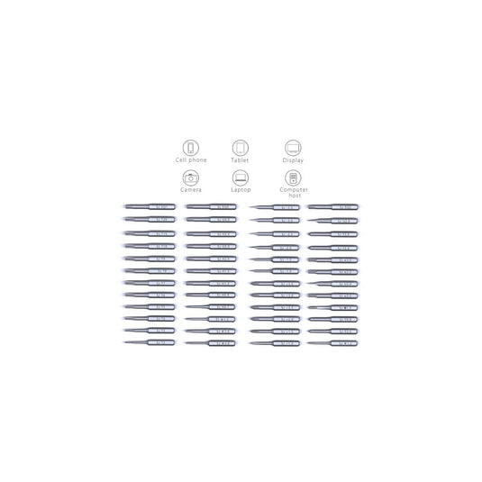 Jakemy JM-8169 Pro Tech Magnetic Precision Screwdriver 49 in 1 Set – Tool Kit (Image 7, screwdriver) – Jakemy AMPANOVA