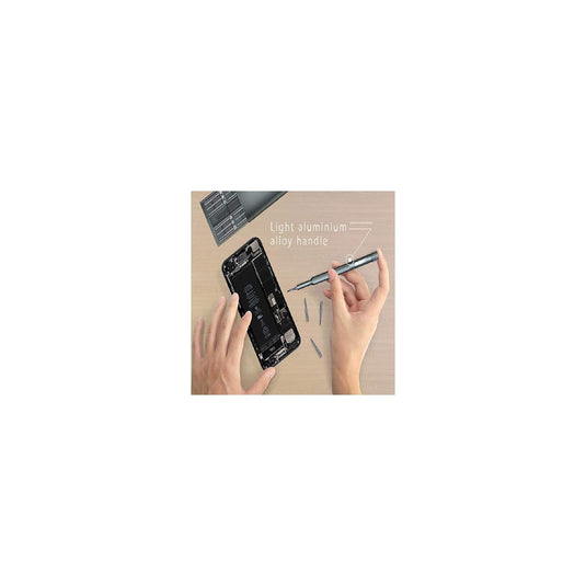 Jakemy JM-8169 Pro Tech Magnetic Precision Screwdriver 49 in 1 Set – Tool Kit (Image 10, screwdriver) – Jakemy AMPANOVA
