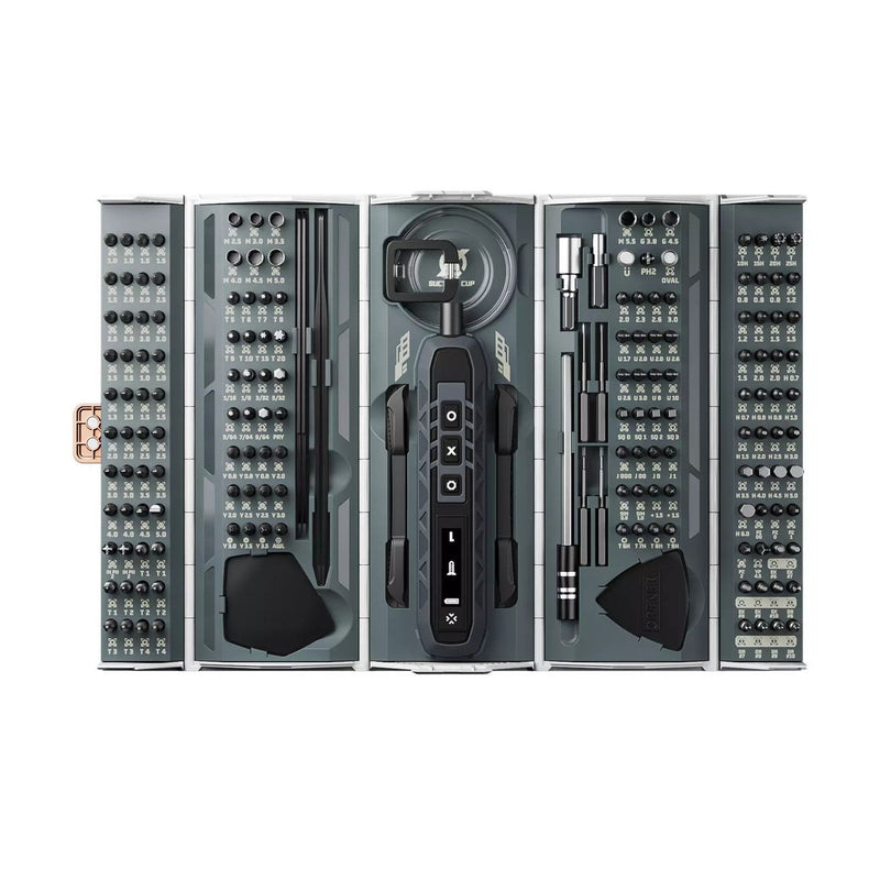 Load image into Gallery viewer, Jakemy JM-8193 Electric Torque Screwdriver 180 in 1 Set – Tool Kit (Image 2, screwdriver) – Jakemy AMPANOVA
