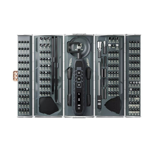 Jakemy JM-8193 Electric Torque Screwdriver 180 in 1 Set – Tool Kit (Image 2, screwdriver) – Jakemy AMPANOVA