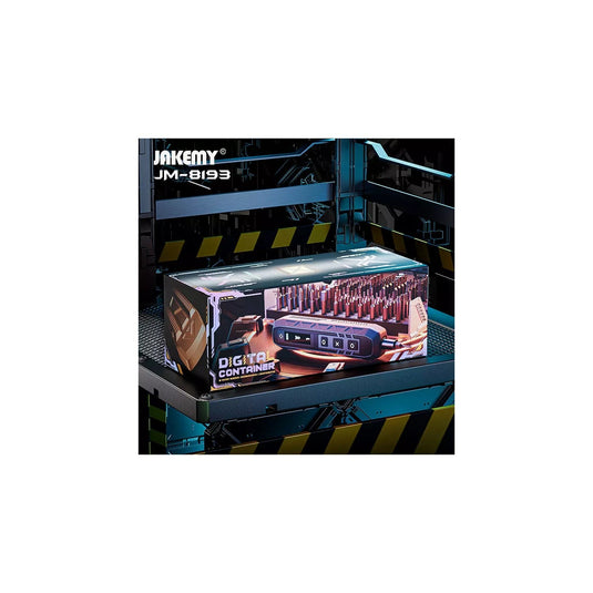 Jakemy JM-8193 Electric Torque Screwdriver 180 in 1 Set – Tool Kit (Image 4, screwdriver) – Jakemy AMPANOVA