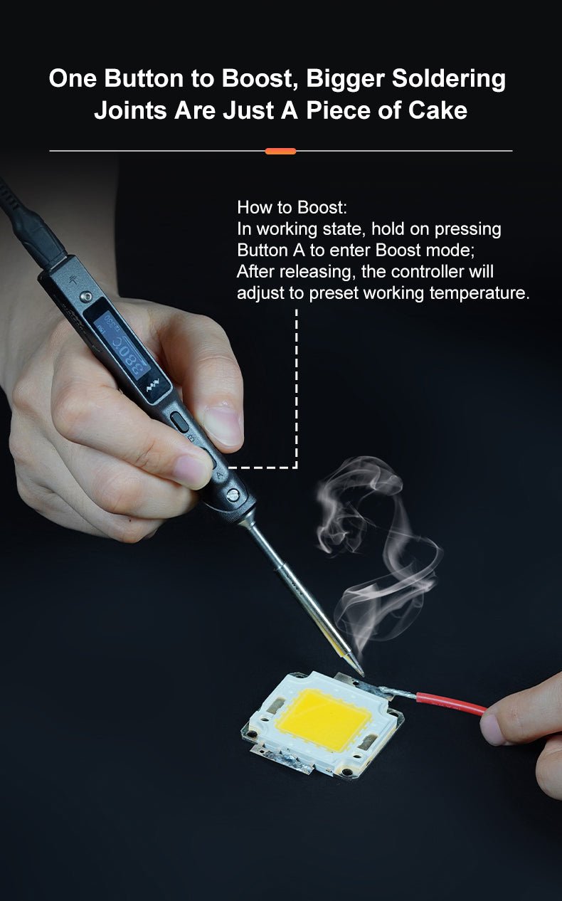 Load image into Gallery viewer, MINIWARE TS101 Soldering Iron (BC2) Black + 65W Charger + Mini Stand (3) - MNWTS101BC2 - SI - BK - 65W - MINIWARE - AMPANOVA
