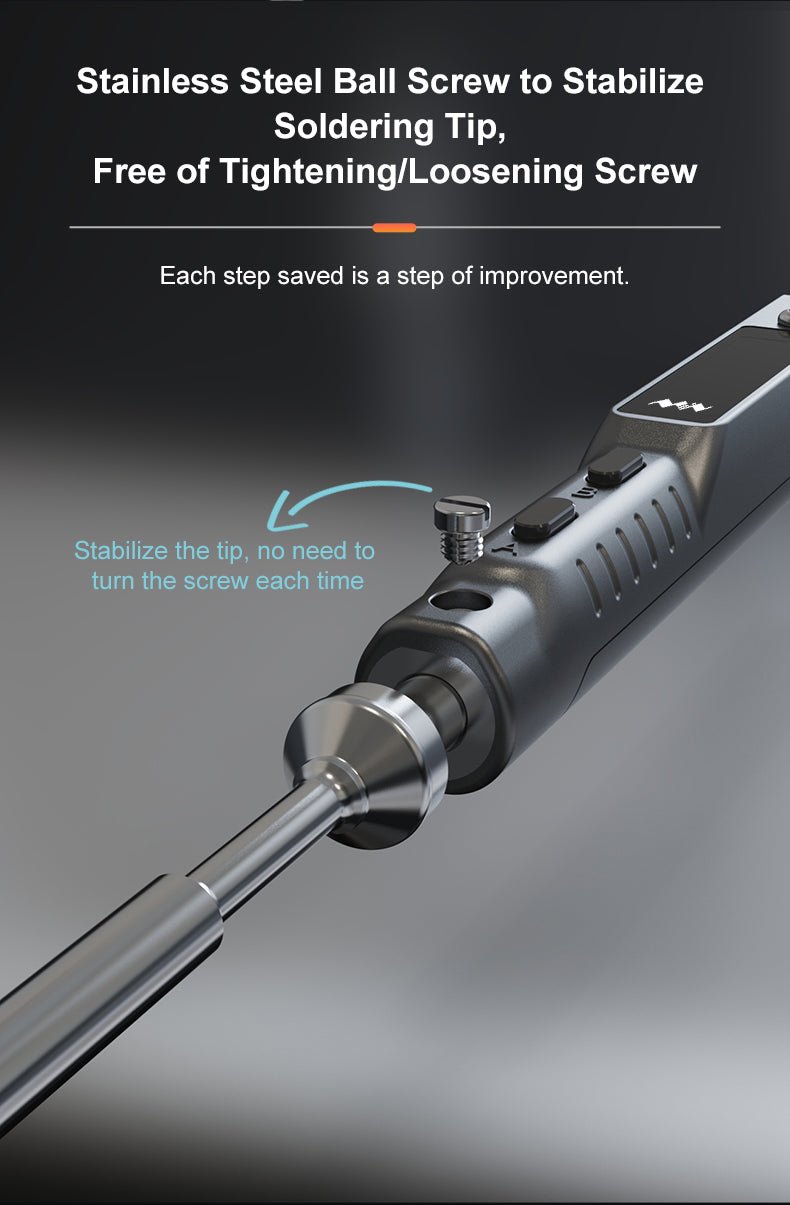 Load image into Gallery viewer, MINIWARE TS101 Soldering Iron (I) Black + 65W Charger + Mini Stand (9) - MNWTS101I - SI - BK - 65W - MINIWARE - AMPANOVA
