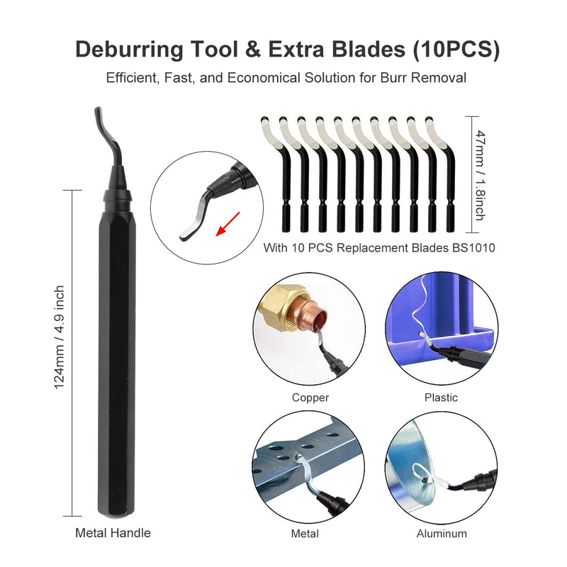 Load image into Gallery viewer, Mintion Black Deburring Kit (2) - MIN - BK - DBU - KIT - Mintion - AMPANOVA
