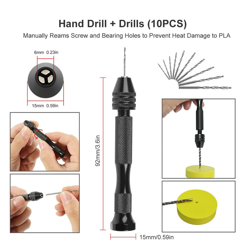Load image into Gallery viewer, Mintion Black Deburring Kit (4) - MIN - BK - DBU - KIT - Mintion - AMPANOVA
