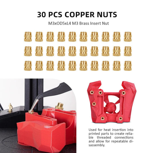 Mintion Heat Insert Press Kit (7) - MIN - HIP - KIT - Mintion - AMPANOVA