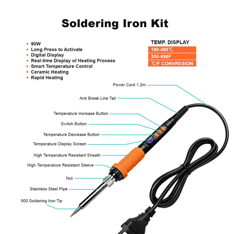 Load image into Gallery viewer, Mintion Soldering Iron Kit (3) - MIN - SLD - KIT - Mintion - AMPANOVA
