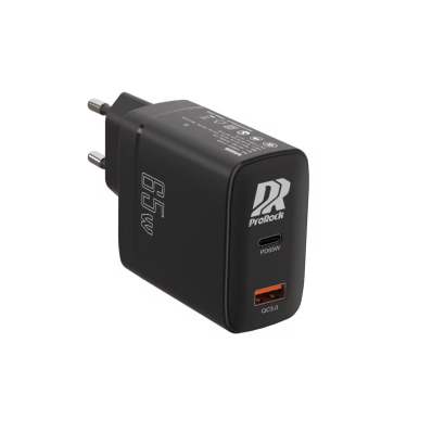 Load image into Gallery viewer, ProRock 65W USB Fast Charger Power Supply ProRock 65W USB Fast Charger / EU Plug / Black(4) - PR - 65W - EU - USB - FCPS - ProRock - ALTWAYLAB
