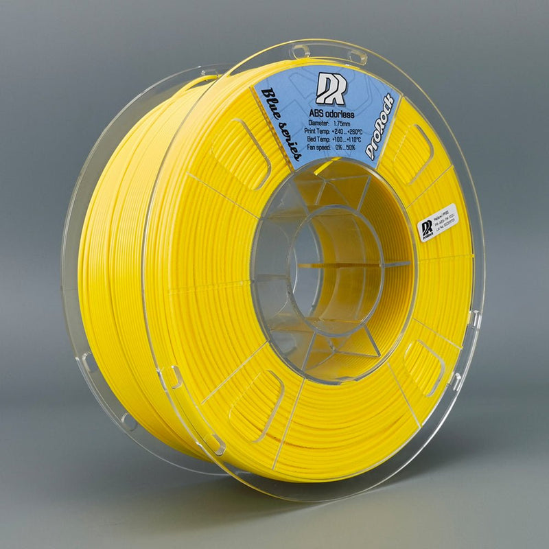 Load image into Gallery viewer, ProRock ABS Odorless Filament, 1.75mm, 1000g Yellow / Pantone 102(9) - PR - ABS - YW - 102U - ProRock - ALTWAYLAB
