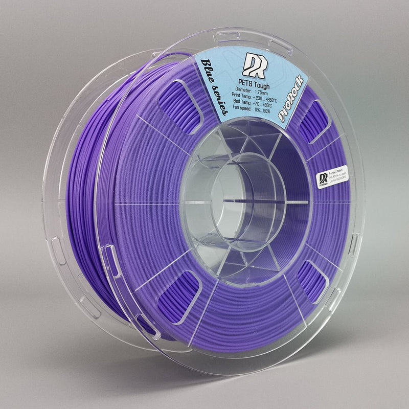 Load image into Gallery viewer, ProRock PETG Tough Filament, 1.75mm, 1000g Purple / Pantone 2665(9) - PR - PGTH - PL - 2665 - ProRock - ALTWAYLAB
