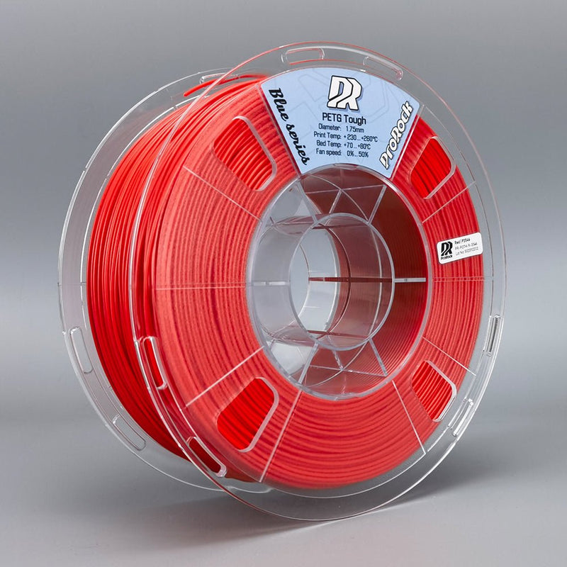 Load image into Gallery viewer, ProRock PETG Tough Filament, 1.75mm, 1000g Red / Pantone 3546(10) - PR - PGTH - R - 3546 - ProRock - ALTWAYLAB
