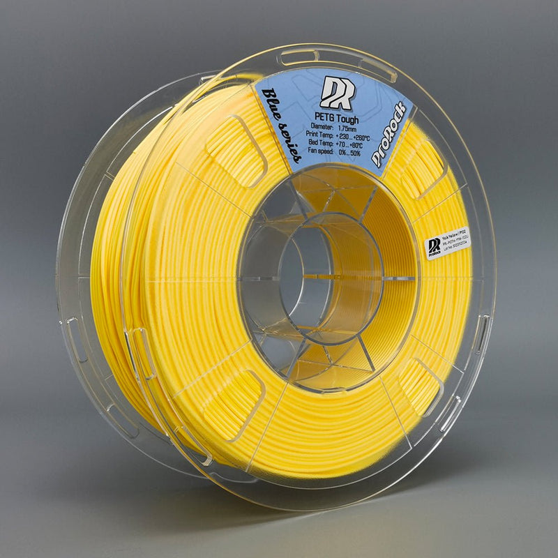 Load image into Gallery viewer, ProRock PETG Tough Filament, 1.75mm, 1000g Yolk Yellow / Pantone 102(13) - PR - PGTH - YYW - 102 - ProRock - ALTWAYLAB
