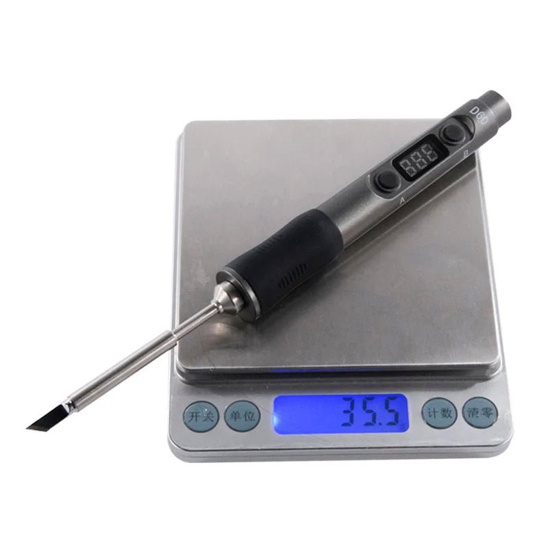 Load image into Gallery viewer, SEQURE D60B Pro Portable Mini Constant Temperature Electric Soldering Iron SEQURE D60B Pro Electric Soldering Iron / Standard / TS - BC2 Tip(6) - LT060BPROBC2 - SEQURE - AMPANOVA
