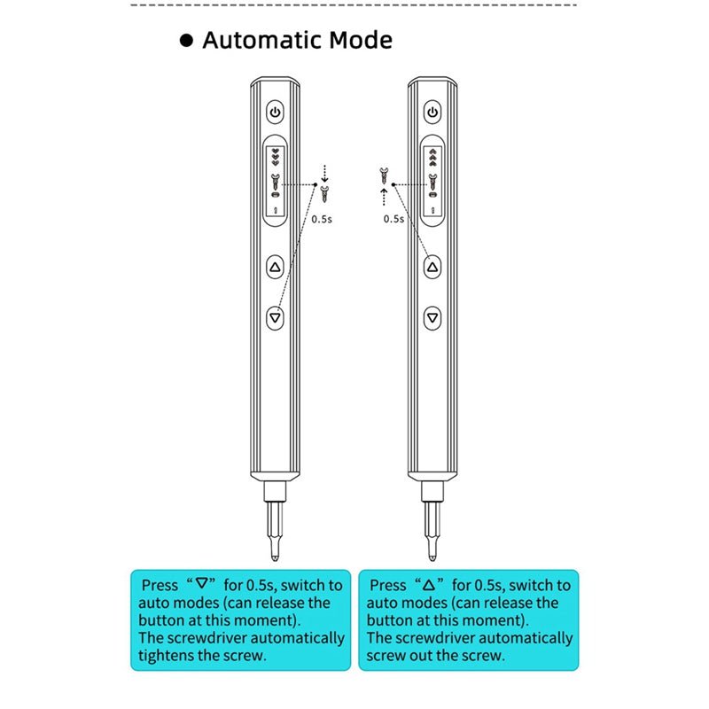 Load image into Gallery viewer, SEQURE ES666 Smart Somatosensory Recognition Electric Screwdriver SEQURE ES666 Host(12) - ES6660001 - SEQURE - AMPANOVA
