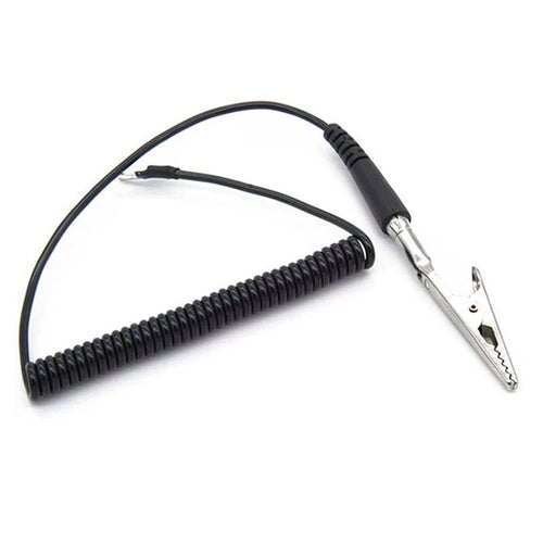 SEQURE S20/S60/SQ - 001 – Ground Clamp Wire – 1800mm – Soldering Accessories (Image 1, alligator clip) – SEQURE AMPANOVA
