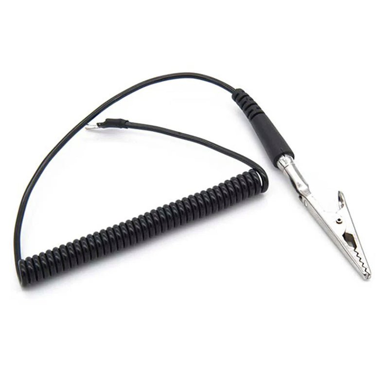 Load image into Gallery viewer, SEQURE S20/S60/SQ - 001 – Ground Clamp Wire – 1800mm – Soldering Accessories (Image 1, alligator clip) – SEQURE AMPANOVA

