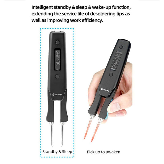 SEQURE HT140 2 - IN - 1 Hot Tweezers and Soldering Iron SEQURE HT140 / Base(5) - LTHT140IS - SEQURE - AMPANOVA