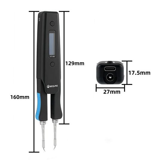 SEQURE HT140 2 - IN - 1 Hot Tweezers and Soldering Iron SEQURE HT140 / Base(7) - LTHT140IS - SEQURE - AMPANOVA