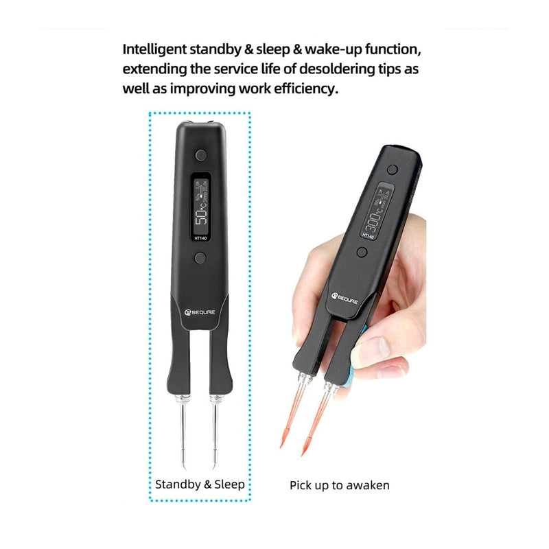 Load image into Gallery viewer, SEQURE HT140 2-IN-1 Hot Tweezers and Soldering Iron + ProRock 65W USB Fast Charger UK Plug – Soldering Iron (Image 5, ) – AMPANOVA AMPANOVA
