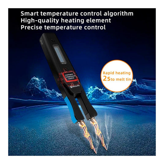 SEQURE HT140 2-IN-1 Hot Tweezers and Soldering Iron + ProRock 65W USB Fast Charger UK Plug – Soldering Iron (Image 8, ) – AMPANOVA AMPANOVA