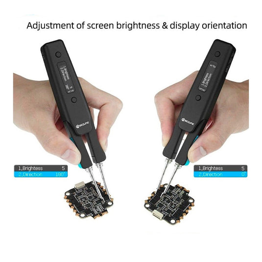 SEQURE HT140 2-IN-1 Hot Tweezers and Soldering Iron + ProRock 65W USB Fast Charger UK Plug – Soldering Iron (Image 6, ) – AMPANOVA AMPANOVA