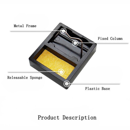 SEQURE Mini - bakelite – Soldering Iron Stand Holder – Bakelite, Portable – Soldering Accessories (Image 3, bakelite) – SEQURE AMPANOVA