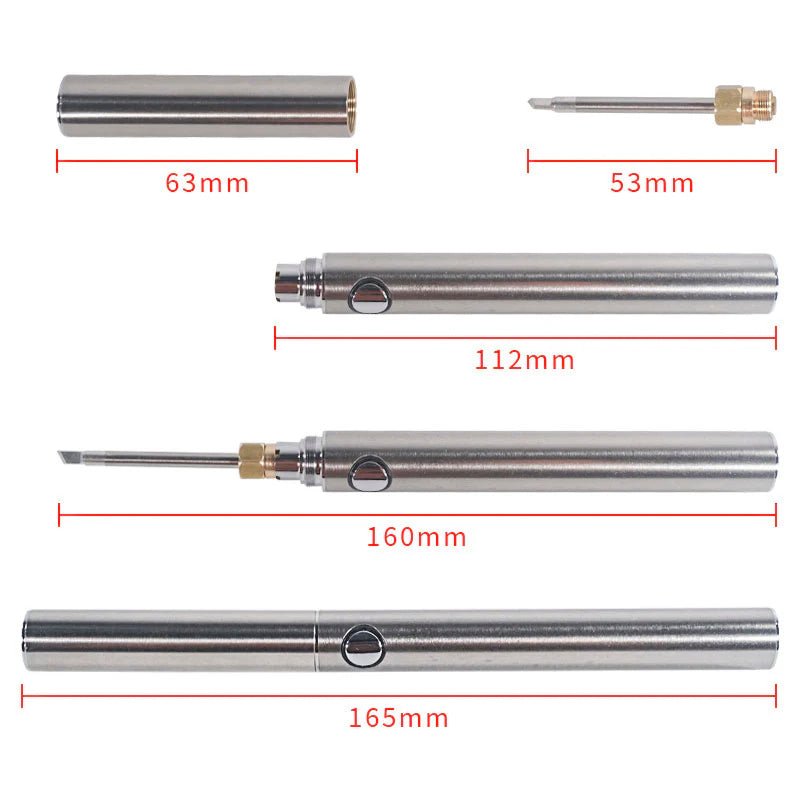 Load image into Gallery viewer, SEQURE P15 Wireless Soldering Iron SEQURE P15 Wireless Soldering Iron / Kit / B+C+K Tips(10) - SEQURE - AMPANOVA
