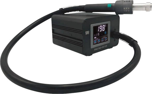 Xytronic LF - 861D, Hot Air Soldering Station, Nozzles 8 mm, 10 mm, 12 mm – (Image 1, ) – Xytronic AMPANOVA