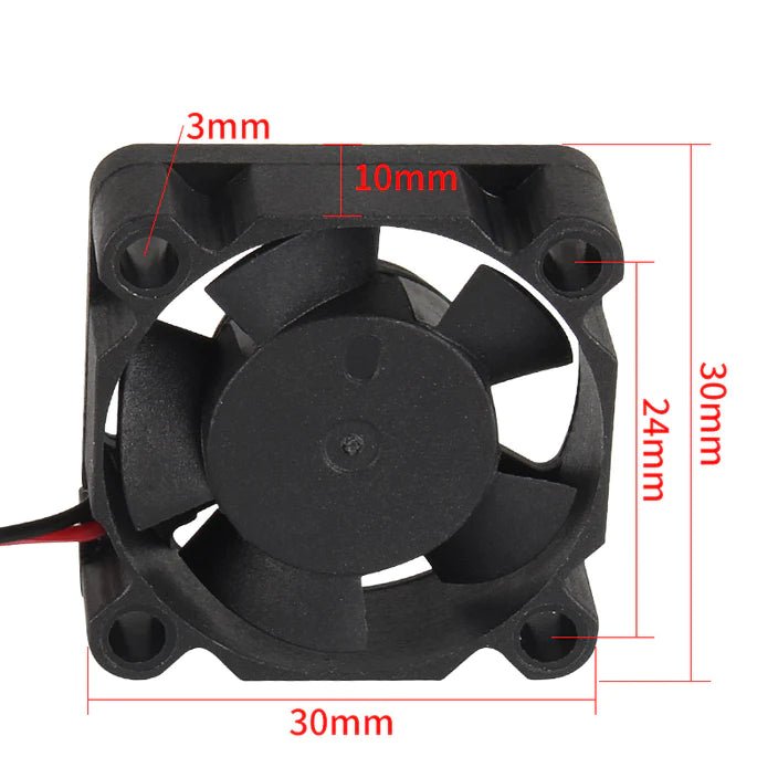 Load image into Gallery viewer, 3010 Brushless DC Cooling Fan 24V (3) - B01902 - Kingroon - ALTWAYLAB
