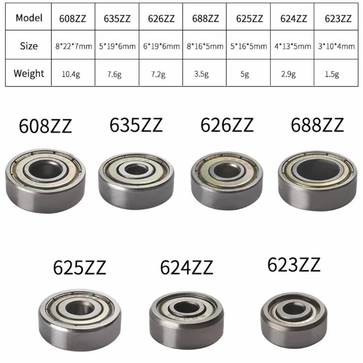 Load image into Gallery viewer, 3D Printer Bearings 635zz * 1PCS(2) - B0441 - Kingroon - ALTWAYLAB
