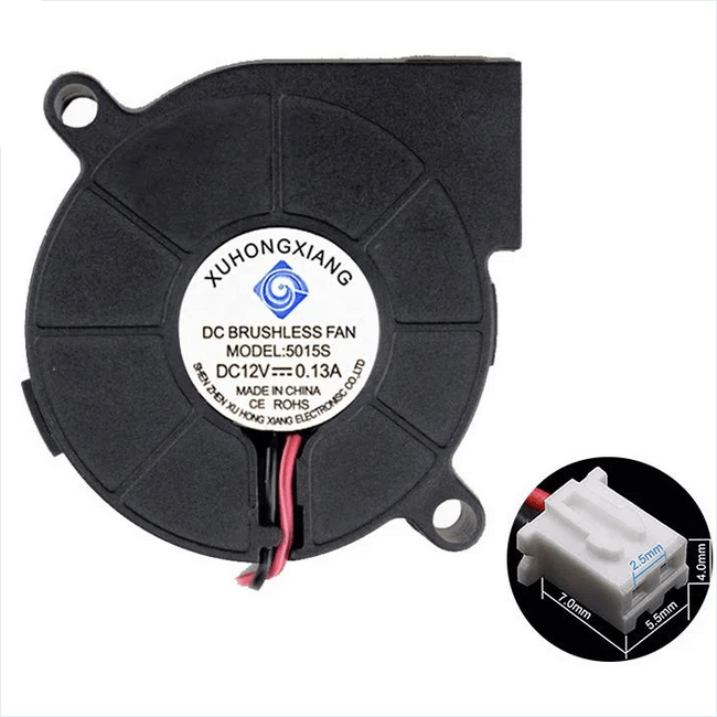 Load image into Gallery viewer, 5015 Extruder Blower Fan 24V for Kingroon, Prusa, Creality, Ender printer (2) - B01903 - Kingroon - ALTWAYLAB
