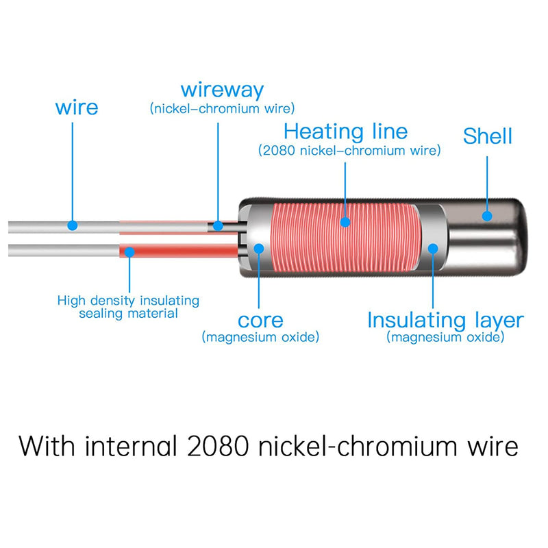 Load image into Gallery viewer, 50W / 60W / 70W High-Temp Cartridge Heater 24V(4) - B01948 - Kingroon - ALTWAYLAB
