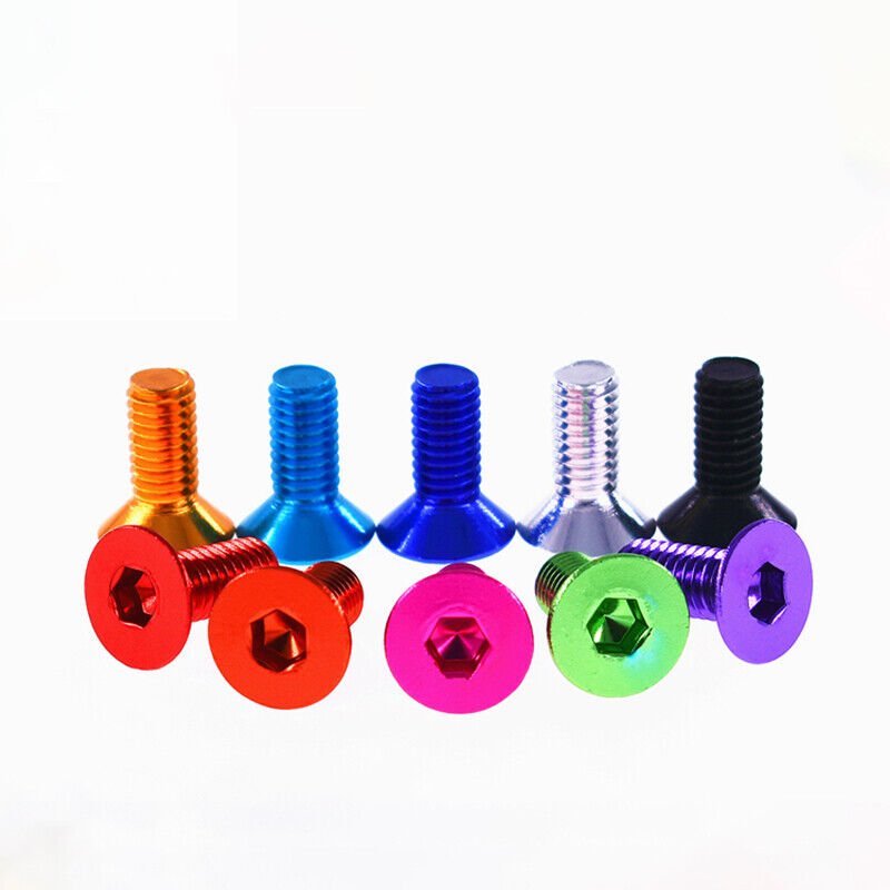 Load image into Gallery viewer, 7075 Aluminium Alloy Countersunk Head Hex Socket Screws Model Hexagon Bolts M3x6/8/10/12/14/16mm Royal Blue(3) - LR-CSH-7075-M3x6-RBU - ProRock - ALTWAYLAB
