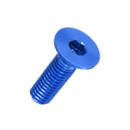 7075 Aluminium Alloy Countersunk Head Hex Socket Screws Model Hexagon Bolts M3x6/8/10/12/14/16mm Royal Blue(10) - LR-CSH-7075-M3x6-RBU - ProRock - ALTWAYLAB