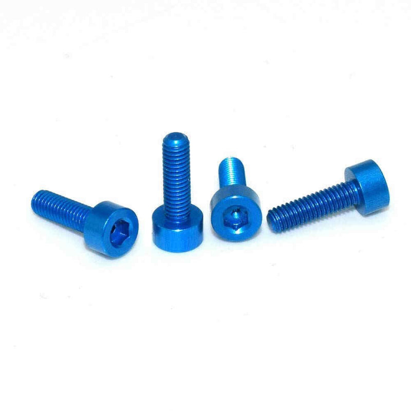 Load image into Gallery viewer, 7075 Aluminium Alloy Cup Head Hex Socket Screws Model Hexagon Bolts M3x6/8/10mm Light Blue(6) - LR-CH-7075-M3x6-LBU - ProRock - ALTWAYLAB
