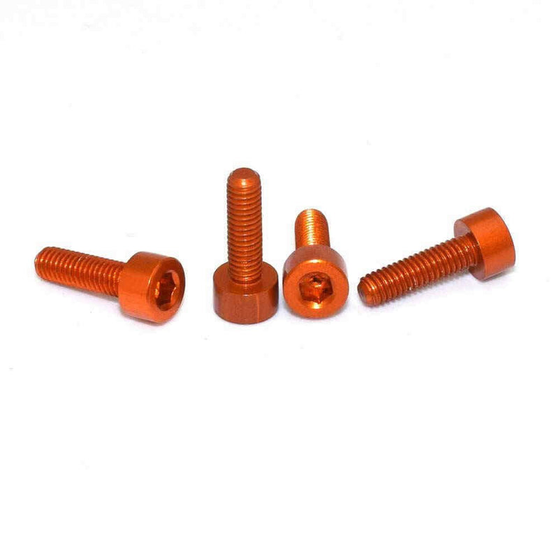 Load image into Gallery viewer, 7075 Aluminium Alloy Cup Head Hex Socket Screws Model Hexagon Bolts M3x6/8/10mm Orange(7) - LR-CH-7075-M3x6-ORG - ProRock - ALTWAYLAB
